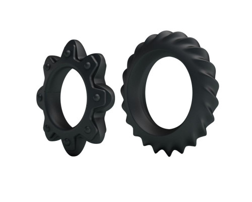 Набор ребристых эрекционных колец Ring Flowering