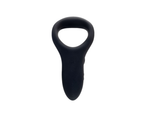 Черное эрекционное кольцо Lovense Diamo