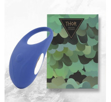 Синее кольцо с вибрацией Thor Cockring