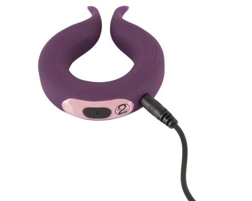 Вибратор для пар Two Motors Couple’s Ring в форме кольца