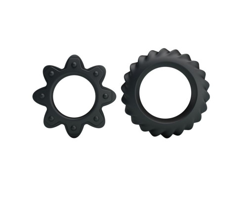 Набор ребристых эрекционных колец Ring Flowering