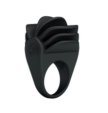 Рифленое эрекционное кольцо с вибрацией Chester