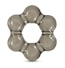 Дымчатое эрекционное кольцо Stay Hard Thick Bead Cock Ring