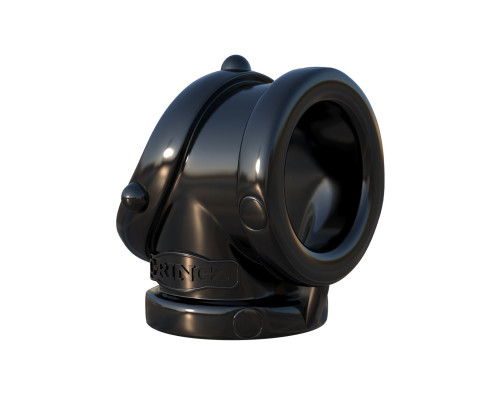 Черное эрекционное кольцо Rock Hard Cock Pipe