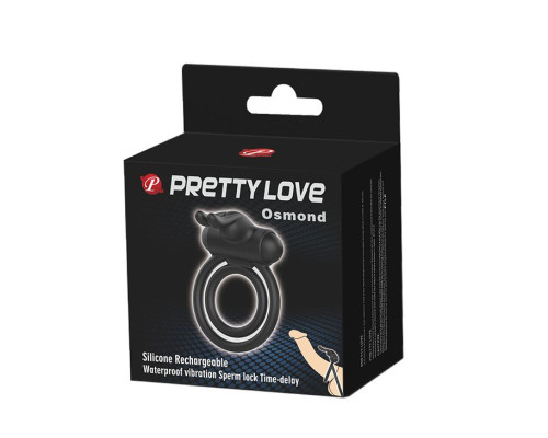 Вибрирующее кольцо Osmond с подхватом мошонки