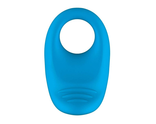 Синее эрекционное виброкольцо Romp Juke