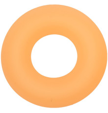 Оранжевое люминесцентное эрекционное кольцо Glow-In-The-Dark Liquid Silicone Prolong Medium Ring