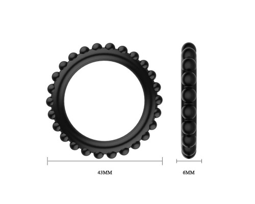 Набор из 3 ребристых эреционных колец TITAN