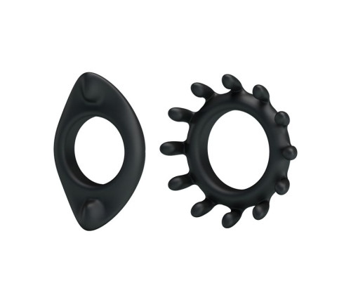 Набор из 2 фигурных эрекционных колец
