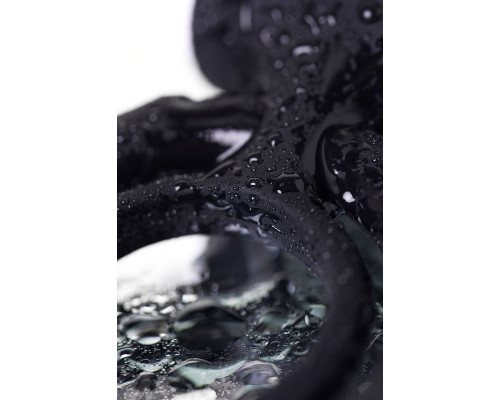 Черное эрекционное кольцо на пенис JOS  BAD BUNNY