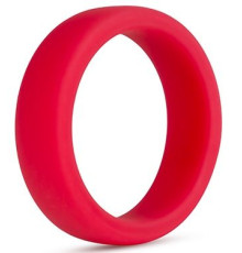 Красное эрекционное кольцо Silicone Go Pro Cock Ring