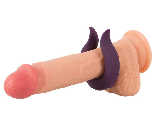 Вибратор для пар Two Motors Couple’s Ring в форме кольца