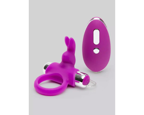 Лиловое виброкольцо с пультом ДУ Remote Control Cock Ring