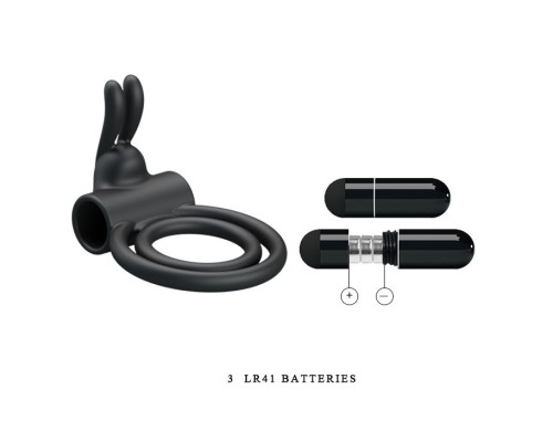 Вибрирующее кольцо Osmond с подхватом мошонки