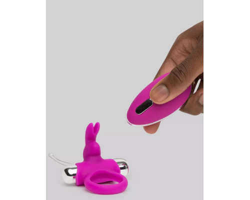 Лиловое виброкольцо с пультом ДУ Remote Control Cock Ring