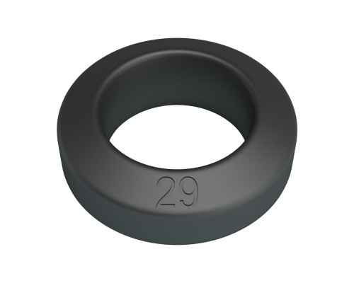 Черное эрекционное кольцо Brodan