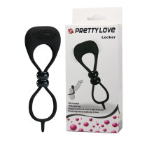 Эрекционное кольцо-лассо Locker с вибрацией