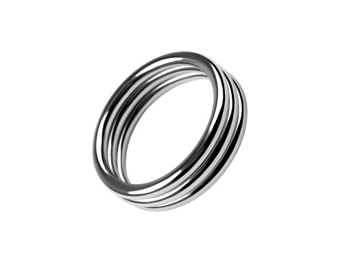 Металлическое кольцо на пенис