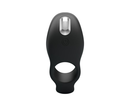 Черное кольцо на пенис с вибрацией Vibration Penis Sleeve