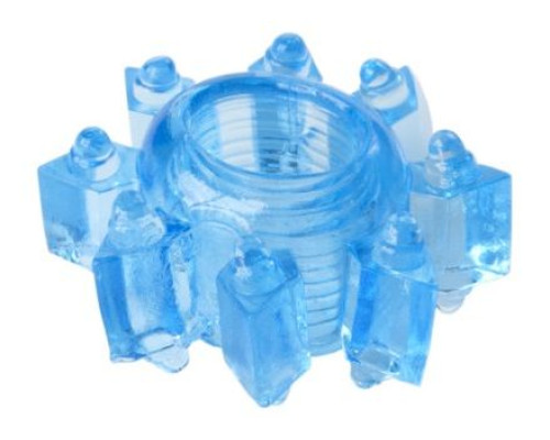 Голубая гелевая насадка-звезда