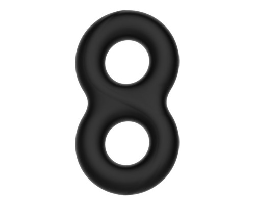 Двойное эластичное эрекционное кольцо Super Soft Silicon