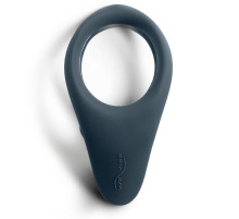 Чёрное эрекционное виброкольцо We-vibe Verge