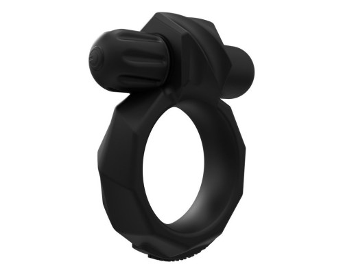 Черное эрекционное виброкольцо Maximus 55 Vibe