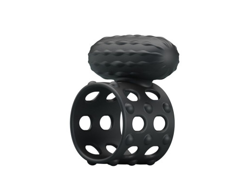 Широкое эрекционное кольцо с вибрацией Osborn