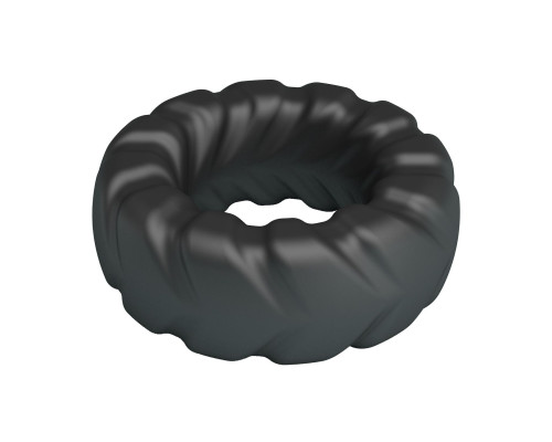 Черное эрекционное кольцо Jeriko