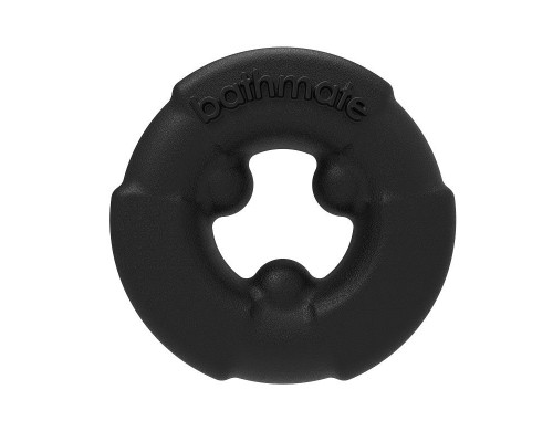 Чёрное эрекционное кольцо Gladiator