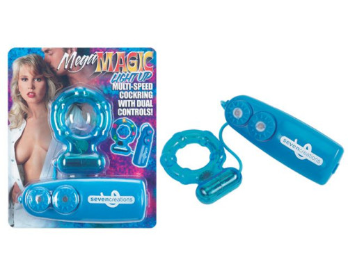 Эрекционное кольцо с вибратором Light Up