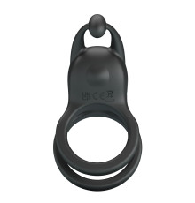 Черное перезаряжаемое виброкольцо Goodwin