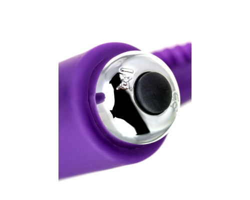 Фиолетовое виброкольцо с ресничками JOS PERY