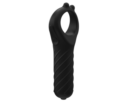 Черный вибростимулятор Edge Vibe