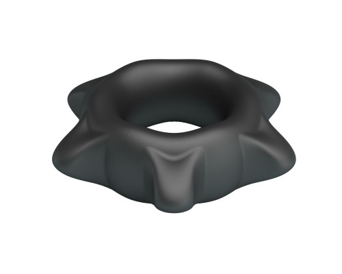 Черное эрекционное кольцо Ethaniel