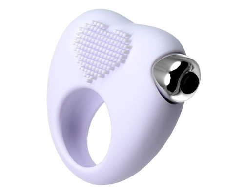 Белое виброкольцо для продления полового акта JOS MOYS