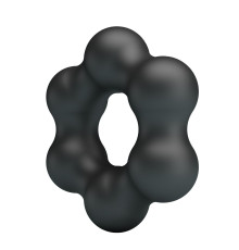 Черное эрекционное кольцо Clauzell