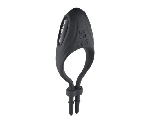 Черное эрекционное вибролассо Perfect Fit