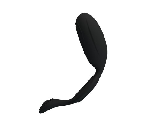 Эрекционное кольцо с клиторальной виброподушечкой Ethel