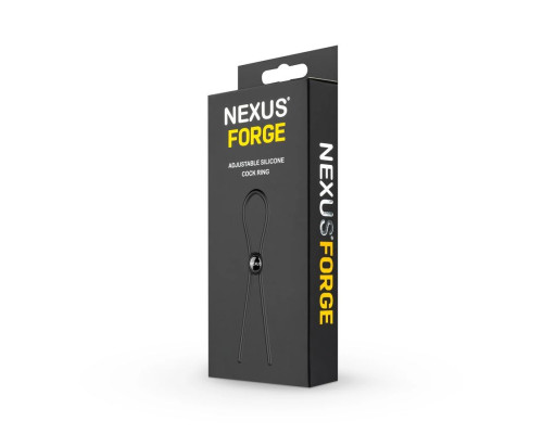 Черное эрекционное лассо Nexus Forge Single
