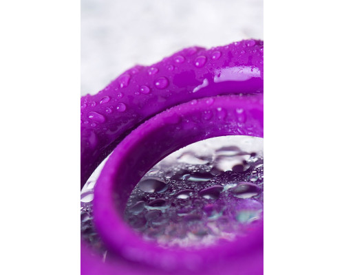 Фиолетовое эрекционное кольцо на пенис JOS  GOOD BUNNY