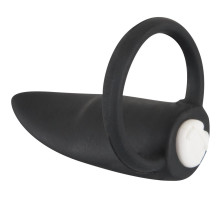 Чёрный вибратор на пальчик или пенис BLACK VELVETS