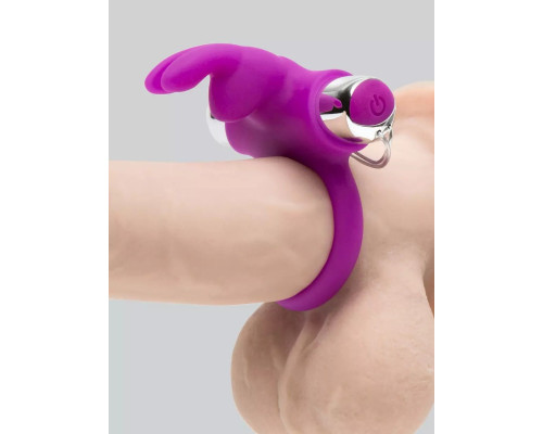 Лиловое виброкольцо с пультом ДУ Remote Control Cock Ring