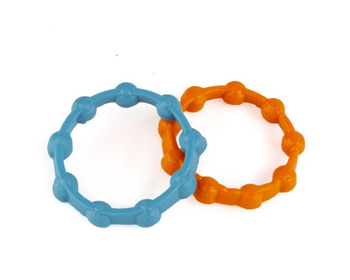 Эрекционное латексное кольцо с рельефом