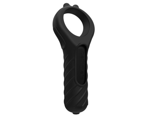 Черный вибростимулятор Edge Vibe