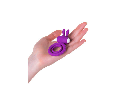 Фиолетовое эрекционное кольцо на пенис JOS  GOOD BUNNY
