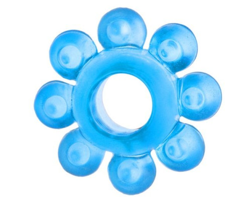 Голубая гелевая насадка-цветок