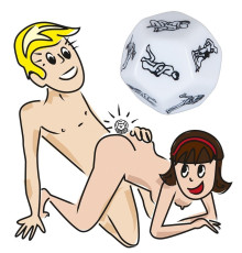 Кубик для любовных игр с эротическими картинками