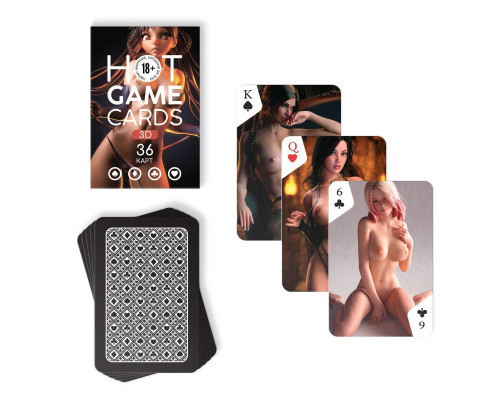 Игральные карты Hot Game Cards «3D»