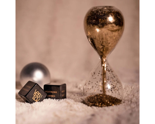 Черные игровые кубики для пар YESforLOV